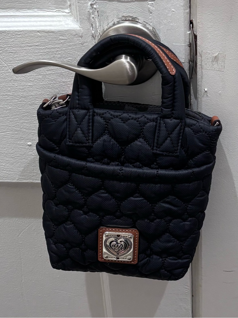 Brighton heart to heart collection mini tote bag limited edition rare
